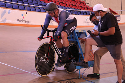 Gold Medal CBD Co-Founder Sets New USA Track Cycling Record!