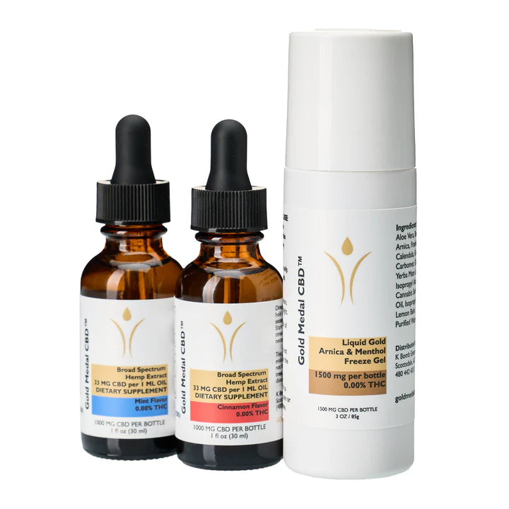 2500 MG Bundle (Tincture + Roll-on)